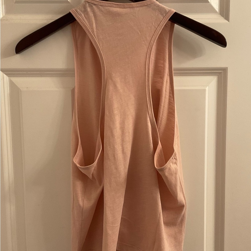 PINK Victoria’s Secret Cotton Cropped Racerback Tank Top - NWT - Medium - Picture 8 of 8
